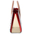 Christian Louboutin Paloma Studded Medium Handbag White Leather